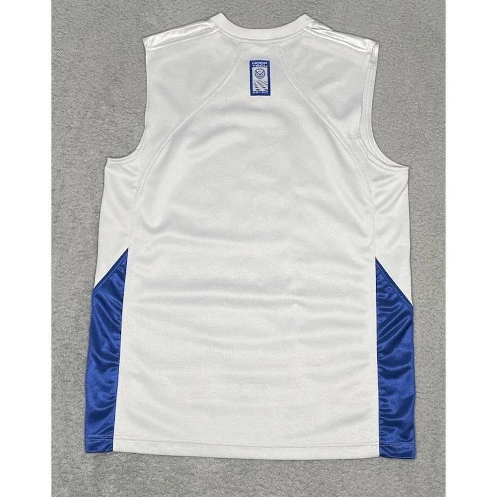 Nike Hoop Tech Dri-Fit Basketball Jersey Shirt‎ Center Swoosh Logo Mens Large - Picture 5 of 12